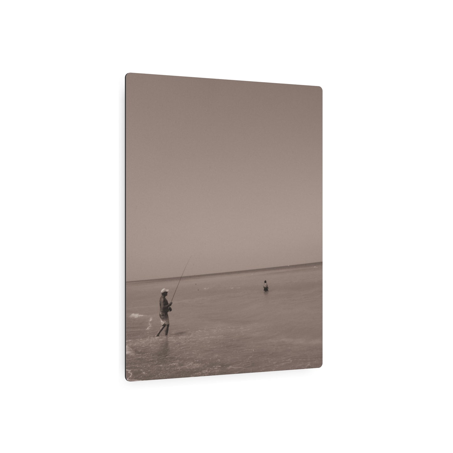 The Fisherman's Wife Metal Art Sign