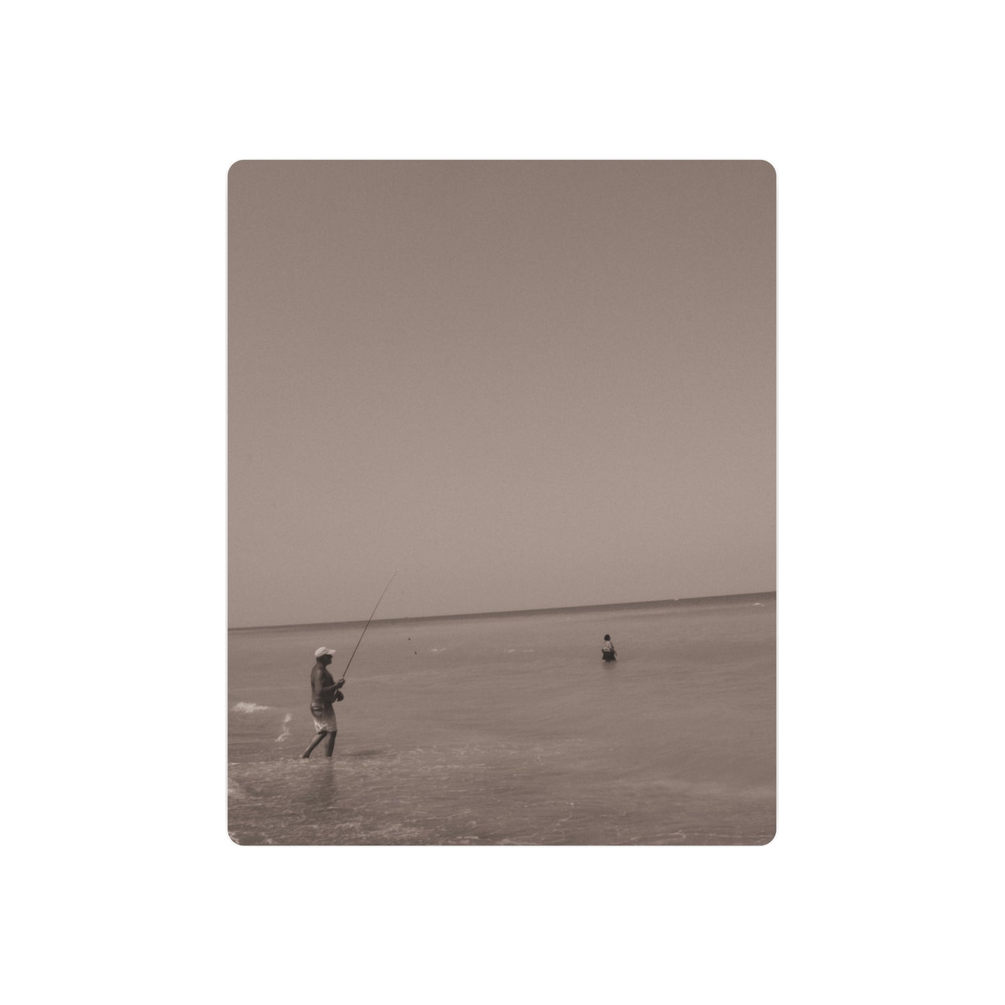 The Fisherman's Wife Metal Art Sign