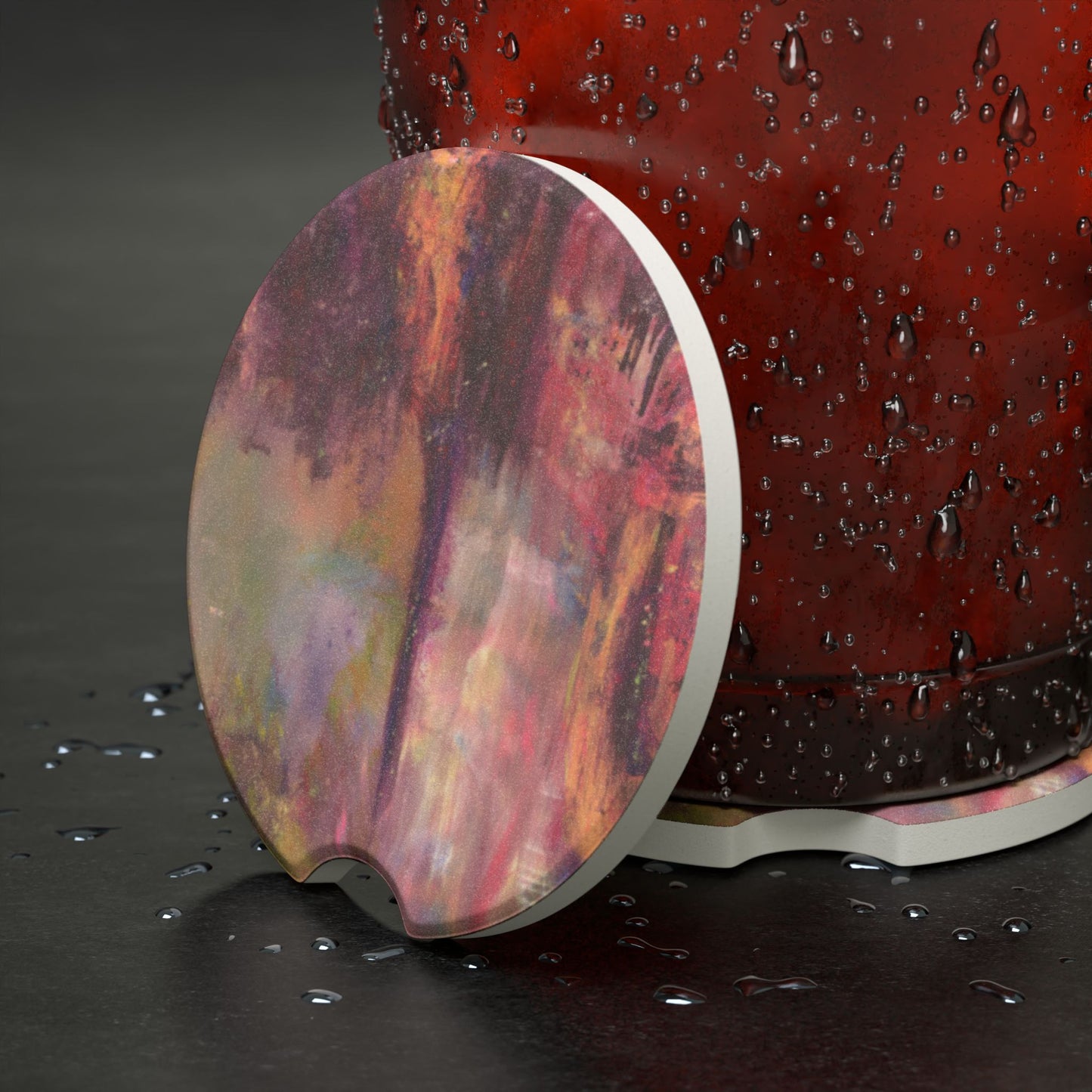 Soapstone Car Coaster