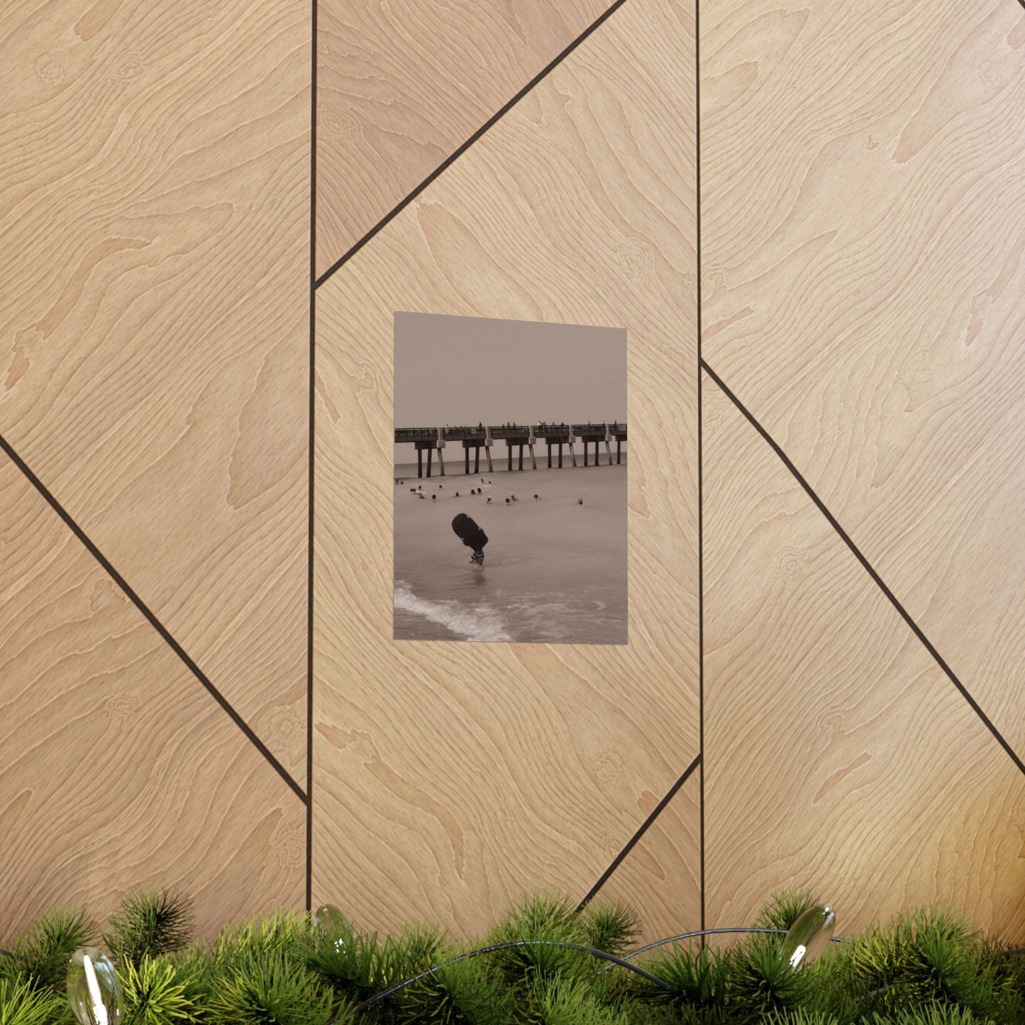 Boogie Boardin' Matte Vertical Posters