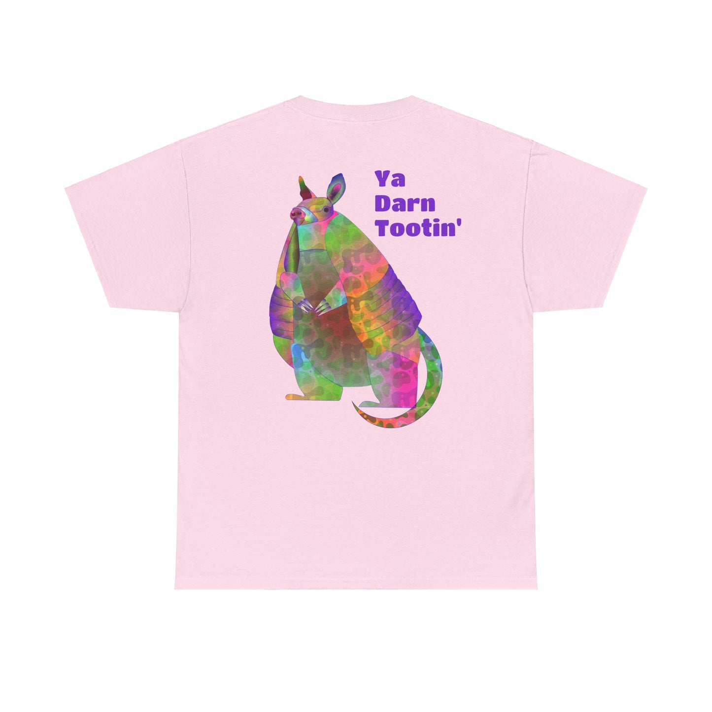 Rainbow Armadillo Unisex Heavy Cotton Tee