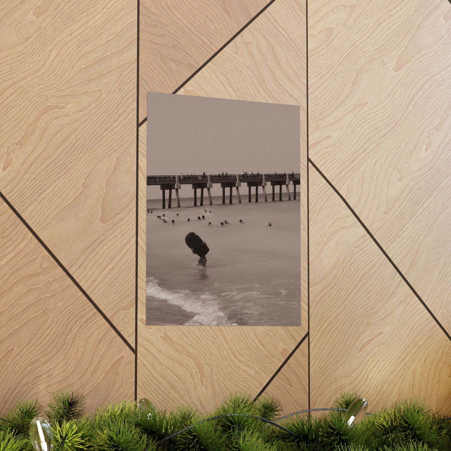 Boogie Boardin' Matte Vertical Posters