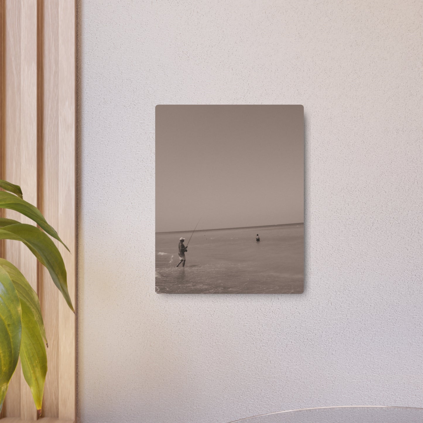 The Fisherman's Wife Metal Art Sign