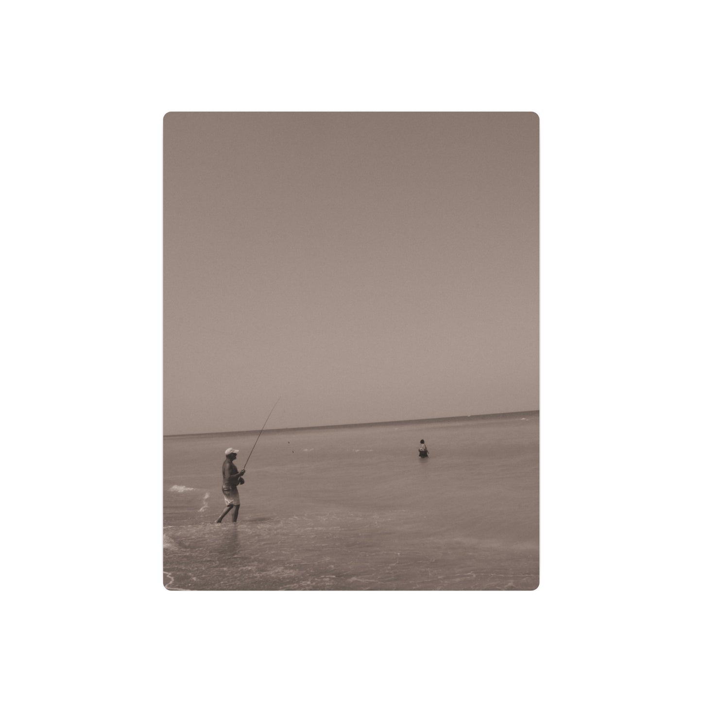 The Fisherman's Wife Metal Art Sign