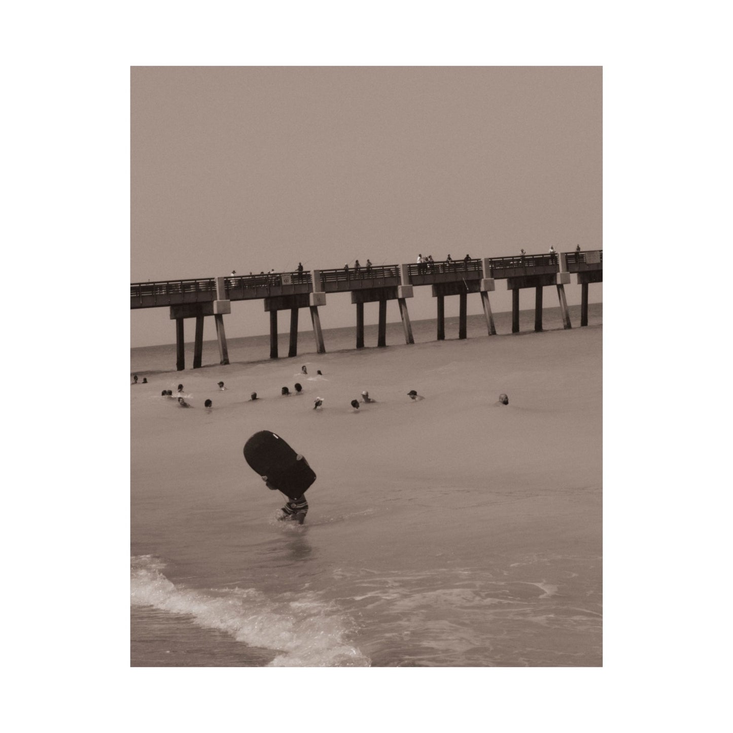 Boogie Boardin' Matte Vertical Posters