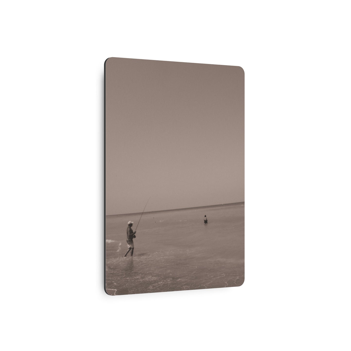 The Fisherman's Wife Metal Art Sign