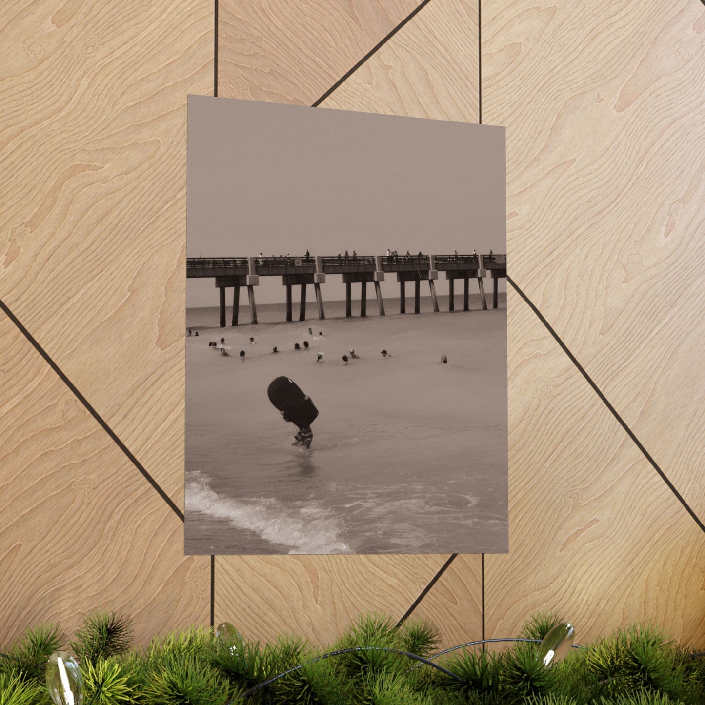 Boogie Boardin' Matte Vertical Posters